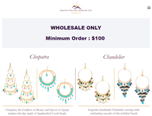 Tablet Screenshot of machupicchujewelry.com